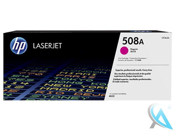 Original HP CF363A, 508A Toner Magenta