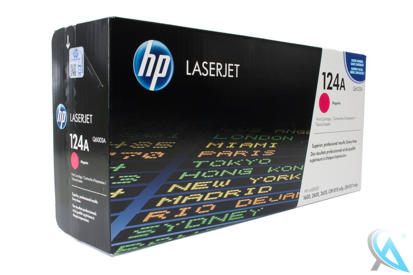 Original HP Q6003A, 124A Toner Magenta