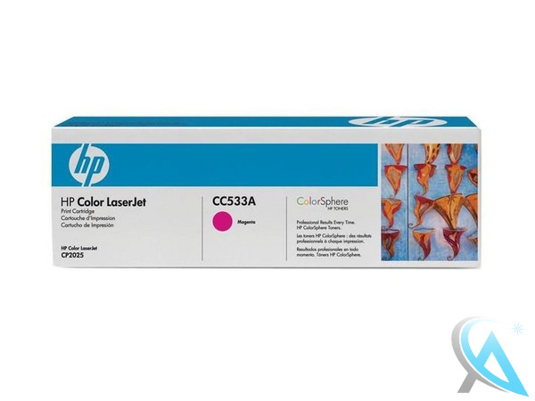 Original HP CC533A, 304A Toner Magenta 