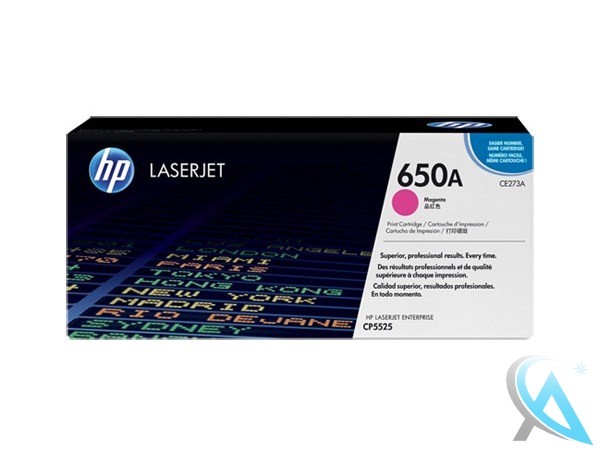 Original HP CE273A, 650A Toner Magenta 