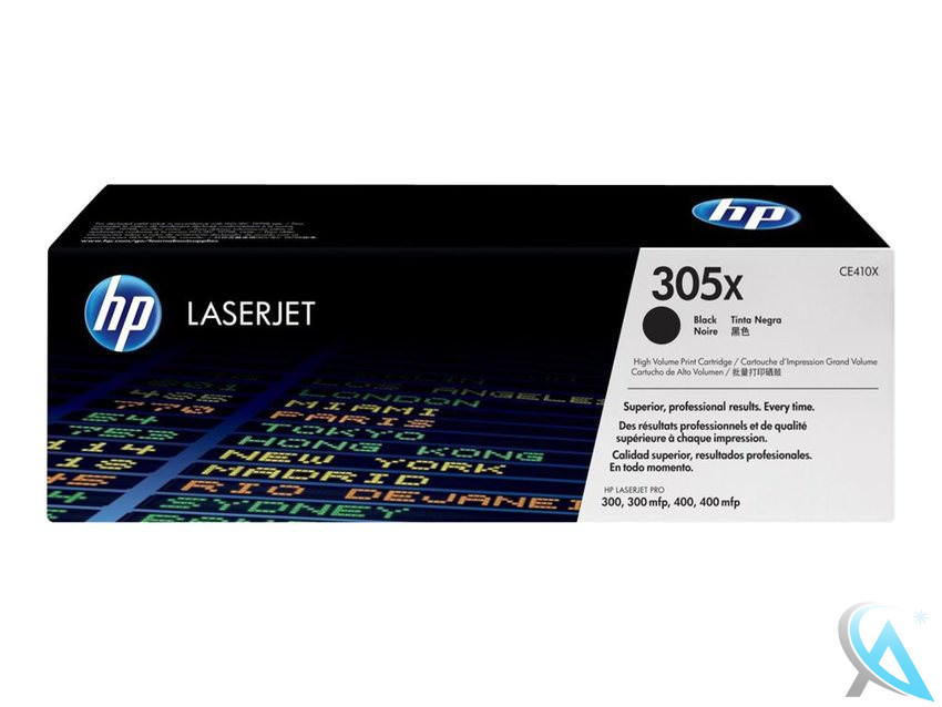 Original HP CE410X, 305X Toner Schwarz
