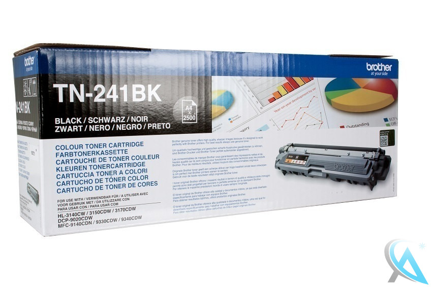 Original Brother TN-241BK Toner Schwarz
