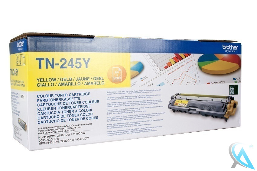 Original Brother TN-245Y Toner Gelb