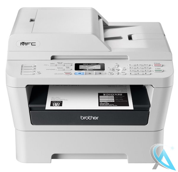 Brother MFC-7360N gebrauchtes Multifunktionsgerät mit neuem Toner