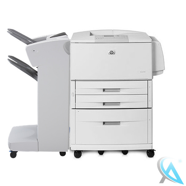 HP Laserjet 9040DN Laserdrucker mit C8531A und Finisher C8085A
