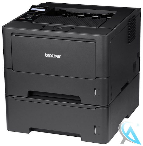 Brother HL-5470DW Laserdrucker mit Papierfach LT-5400 mit neuem Toner und Trommel