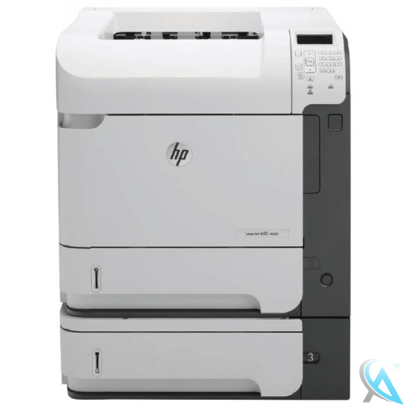 HP Laserjet 600 M602tn gebrauchter Laserdrucker ohne Toner