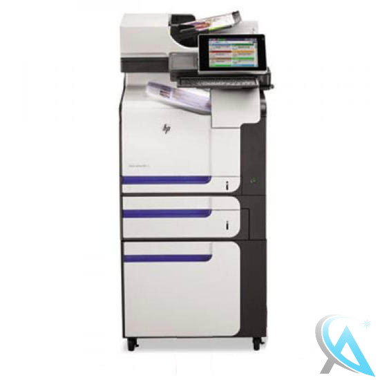 HP LaserJet Enterprise 500 Color MFP M575c Multifunktionsgerät mit Zusatzpapierfach und Unterschrank