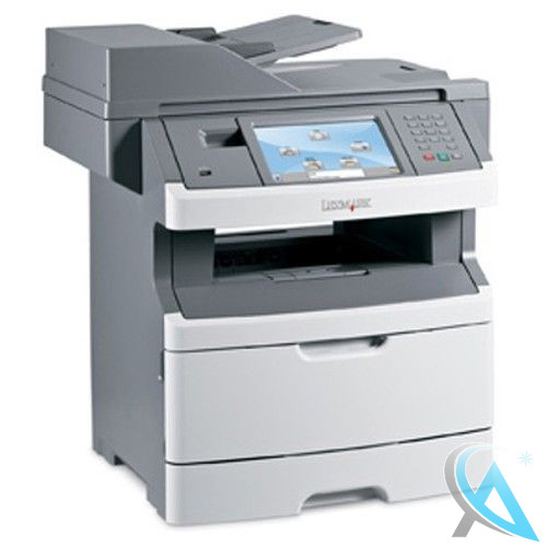 Lexmark X466de gebrauchtes Multifunktionsgerät mit defektem manuellen Papierfach
