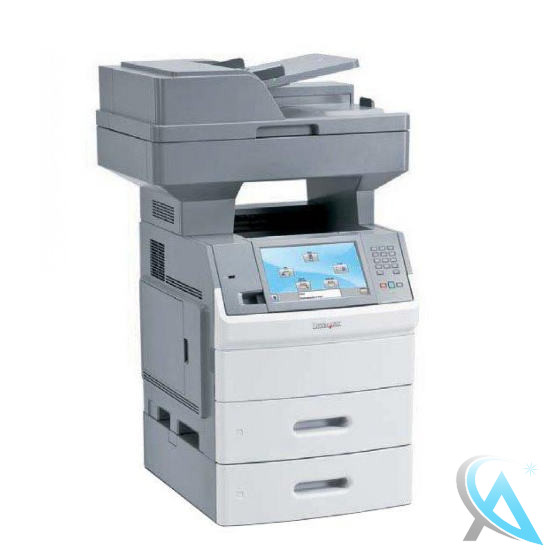 Lexmark X654de gebrauchtes Multifunktionsgerät mit Zusatzpapierfach 30G0802