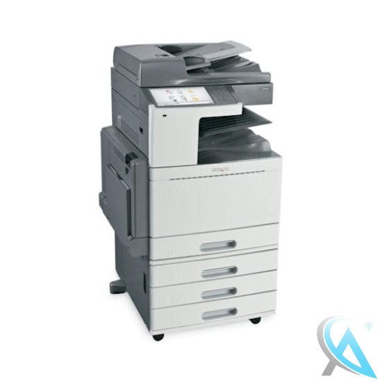 Lexmark X950de gebrauchter Kopierer mit Papierfach 22Z0013 auf Rollen