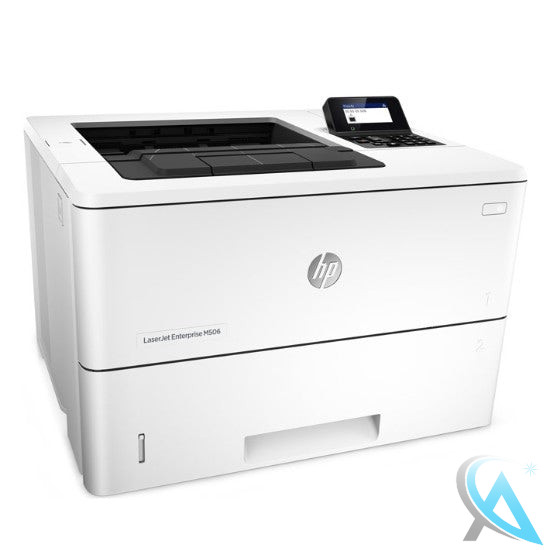 HP Laserjet Enterprise M506dn Laserdrucker OHNE Toner