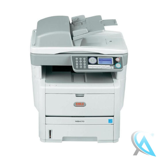 OKI MB470 gebrauchtes Multifunktionsgerät 