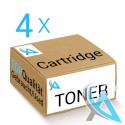 4x Lexmark original gebrauchter Toner Gelb C930H2YG für C935 C930