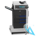 HP Laserjet CM4540F MFP CC420A gebrauchtes Multifunktionsgerät mit neuem Tonersatz