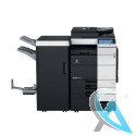 Konica Minolta bizhub C554 gebrauchte Farbkopierer mit Finisher FS-535 mit Booklet Falz SD-512