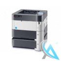 Kyocera ECOSYS P3055DTN gebrauchter Laserdrucker mit Zusatzpapierfach PF-320
