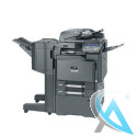 Kyocera TASKalfa 3501i gebrauchter Kopierer mit Unterschrank und DP-770 mit Finisher DF-770 mit Tacker und Locher