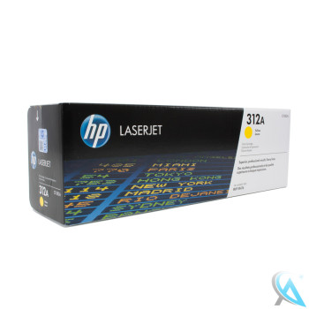 Original HP CF382A, 312A Toner Gelb