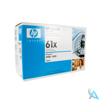 Original HP C8061X, 61X Toner Schwarz