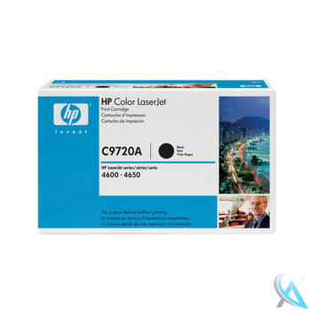 Original HP C9720A, 641A Toner Schwarz