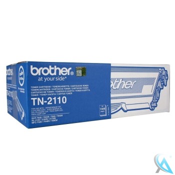 Original Brother TN-2110 Toner Schwarz 2.600 Seiten