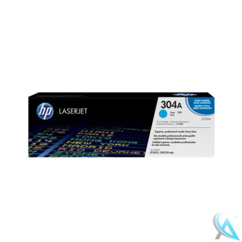 Original HP CC531A, 304A Toner Cyan