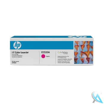 Original HP CC533A, 304A Toner Magenta