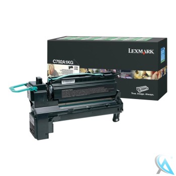 Original Lexmark C792A1KG Toner Schwarz