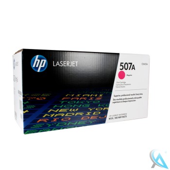Original HP CE403A, 507A Toner Magenta