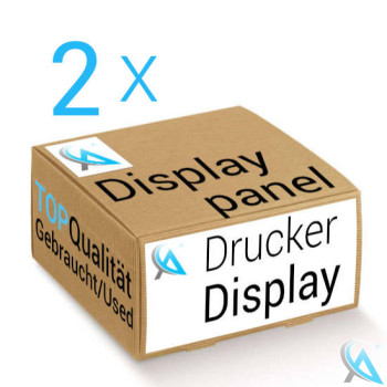 2x gebrauchtes Display für HP Color LaserJet 4700