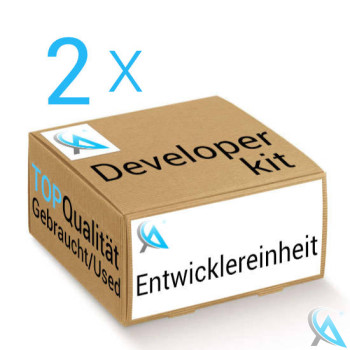 2x Lexmark gebrauchter Entwickler Cyan 70C0D20, 700D2 für CS310 CS410 CS510 CX310 CX410 CX510