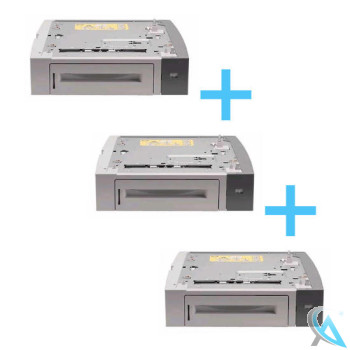 3er Pack HP Q7499A gebrauchtes Zusatzpapierfach