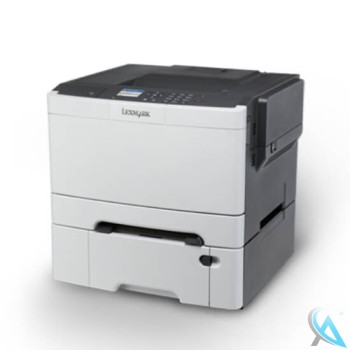 Lexmark CS410n gebrauchter Farblaserdrucker mit Zusatzpapierfach 38C0636