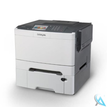 Lexmark CS510de gebrauchter Farblaserdrucker mit Zusatzpapierfach 38C0636 