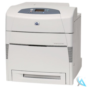 HP Color LaserJet 5500N gebrauchter Farblaserdrucker mit neuem Tonersatz
