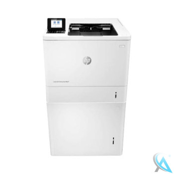 HP LaserJet Enterprise M607n gebrauchter Laserdrucker mit Papierfach L0H18A