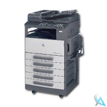 Konica Minolta Bizhub 210 mit 4 Papierfächern