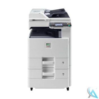 Kyocera FS-C8020MFP gebrauchtes Multifunktionsgerät mit Papierfach PF-470 mit vier neuen Trommeln