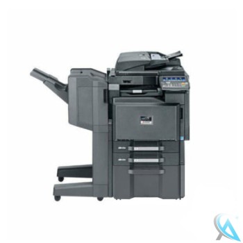Kyocera TASKalfa 3051ci gebrauchter Kopierer mit Unterschrank mit Finisher DF-770 mit Tacker OHNE Locher OHNE Booklet