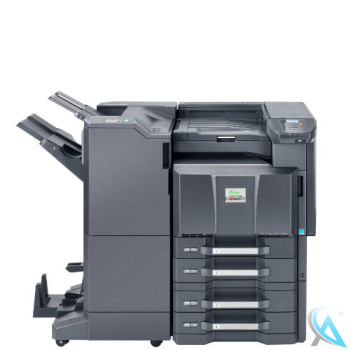 Kyocera FS-C8650DN gebrauchter Farblaserdrucker mit PF-730 und DF-790 mit Tacker und Locher 