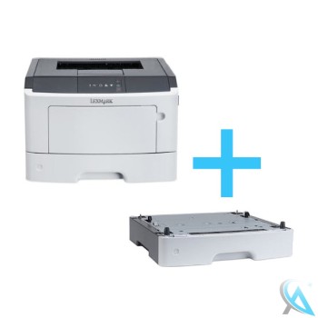 Lexmark MS410DN gebrauchter Laserdrucker mit Papierfach 35S0267