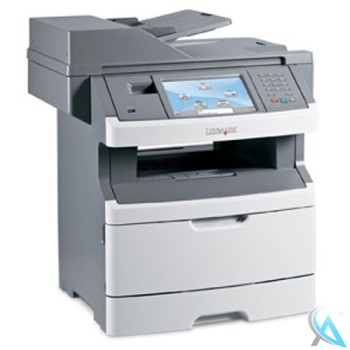 Lexmark X466de gebrauchtes Multifunktionsgerät mit defektem manuellen Papierfach
