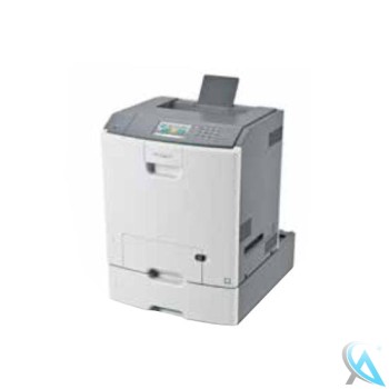 Lexmark CS748de gebrauchter Farblaserdrucker mit Zusatzpapierfach 27S2100 550 Blatt