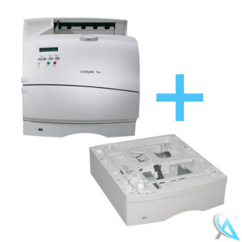 Lexmark T520 gebrauchter Laserdrucker mit Papierfach 11K0688