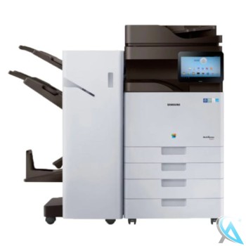 Samsung MultiXpress X7500LX gebrauchter Farbkopierer mit Finisher SL-FIN701B