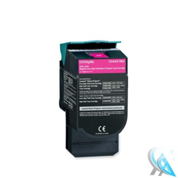 Lexmark original gebrauchter Toner C544X1MG Magenta für C544 C546 X544