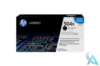 Original HP CE250X, 504X Toner Schwarz   