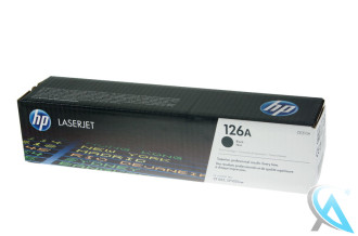 Original HP CE310A, 126A Toner Schwarz  