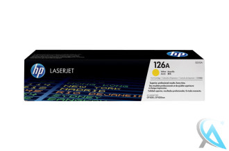 Original HP CE312A, 126A Toner Gelb   